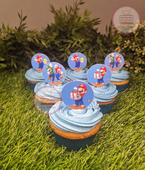 Cupcakes Super Mario MissDulces