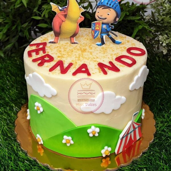 Tarta Mike el caballero MissDulces