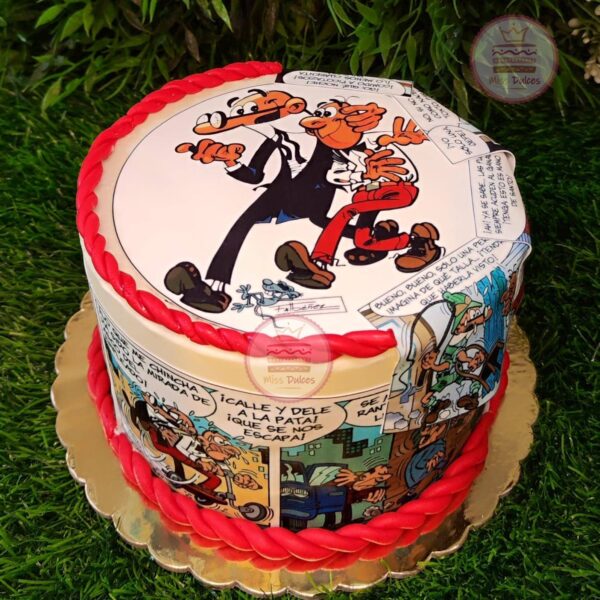 Tarta Mortadelo y Filemon MissDulces